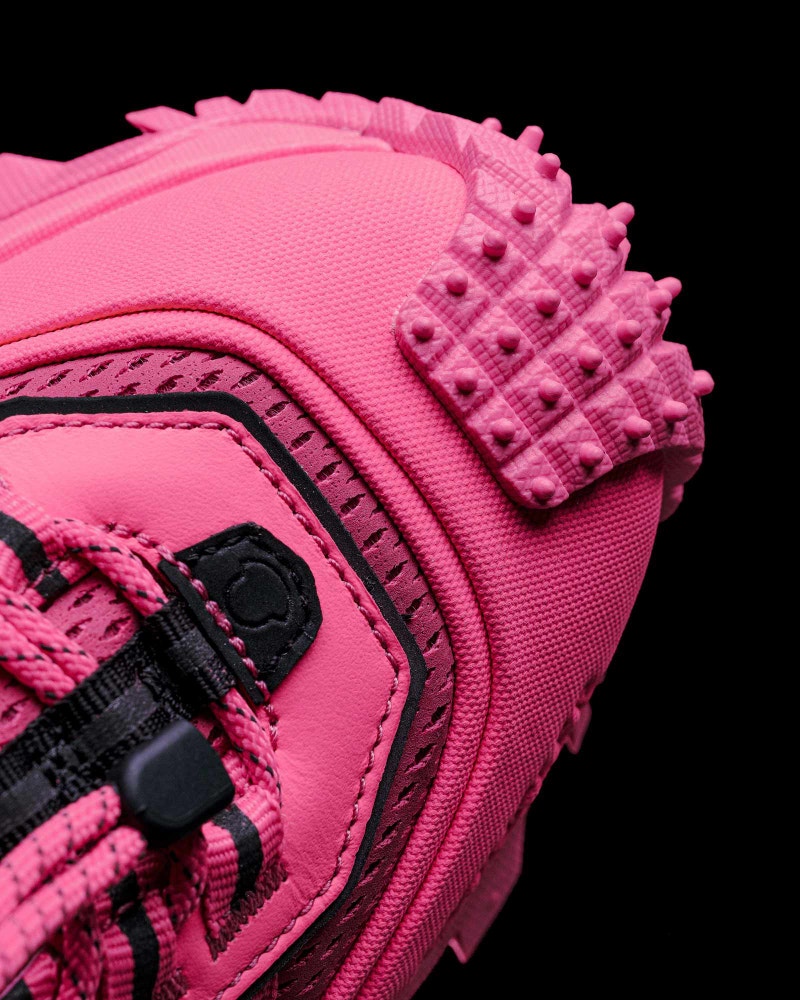 Moncler Trailgrip Lite sneakers explored by Techunter Magazine, highlighting innovative materials and techwear design